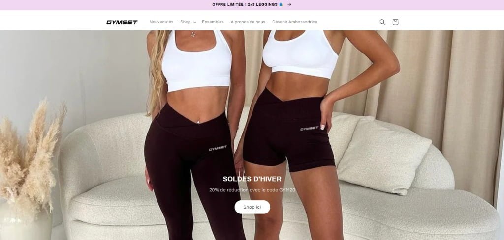Gymset - Homepage