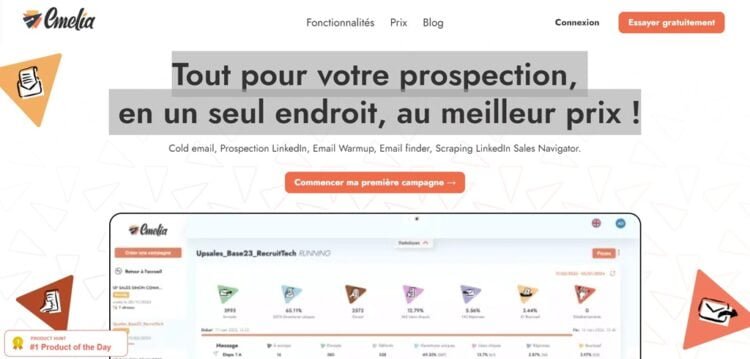 Emelia - Tout pour votre prospection, en un seul endroit, au meilleur prix !