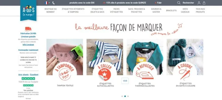 A-qui-S - Étiquette & Objet Personnalisé