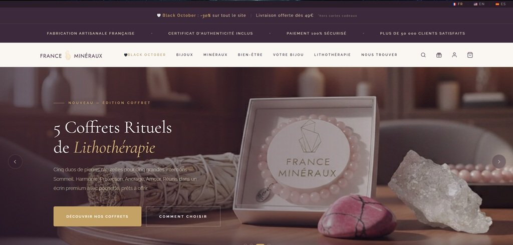 France Minéraux - Bijoux en pierres naturelles et minéraux