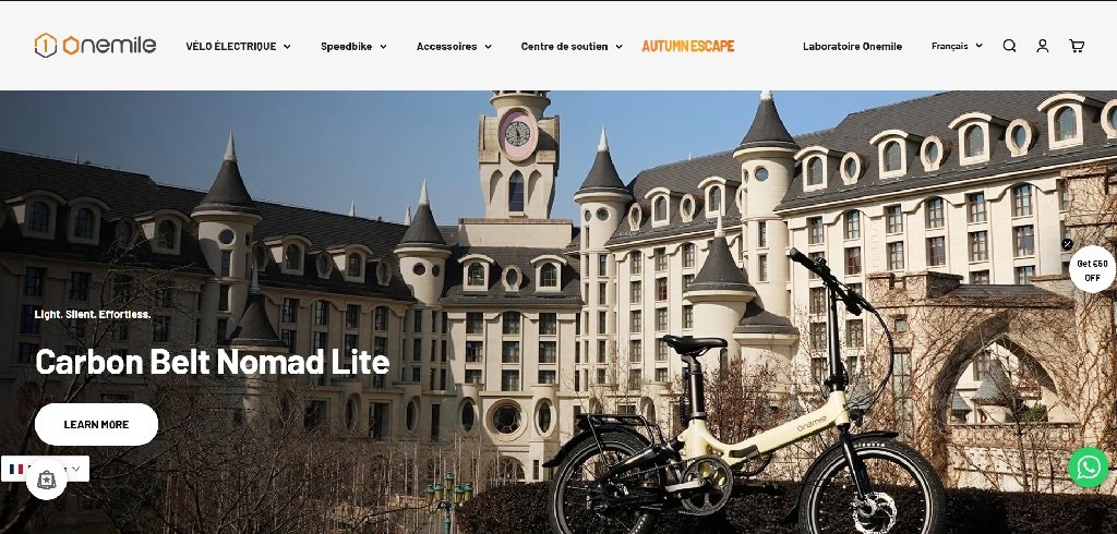 Onemile - Vélos électriques pliants et speedbikes